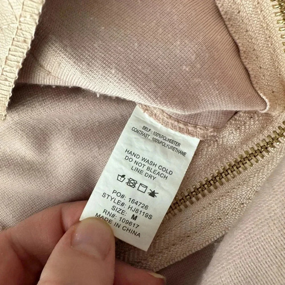 Shinestar Pink Jacket w/ Faux Leather Trim - Picture 5 of 5